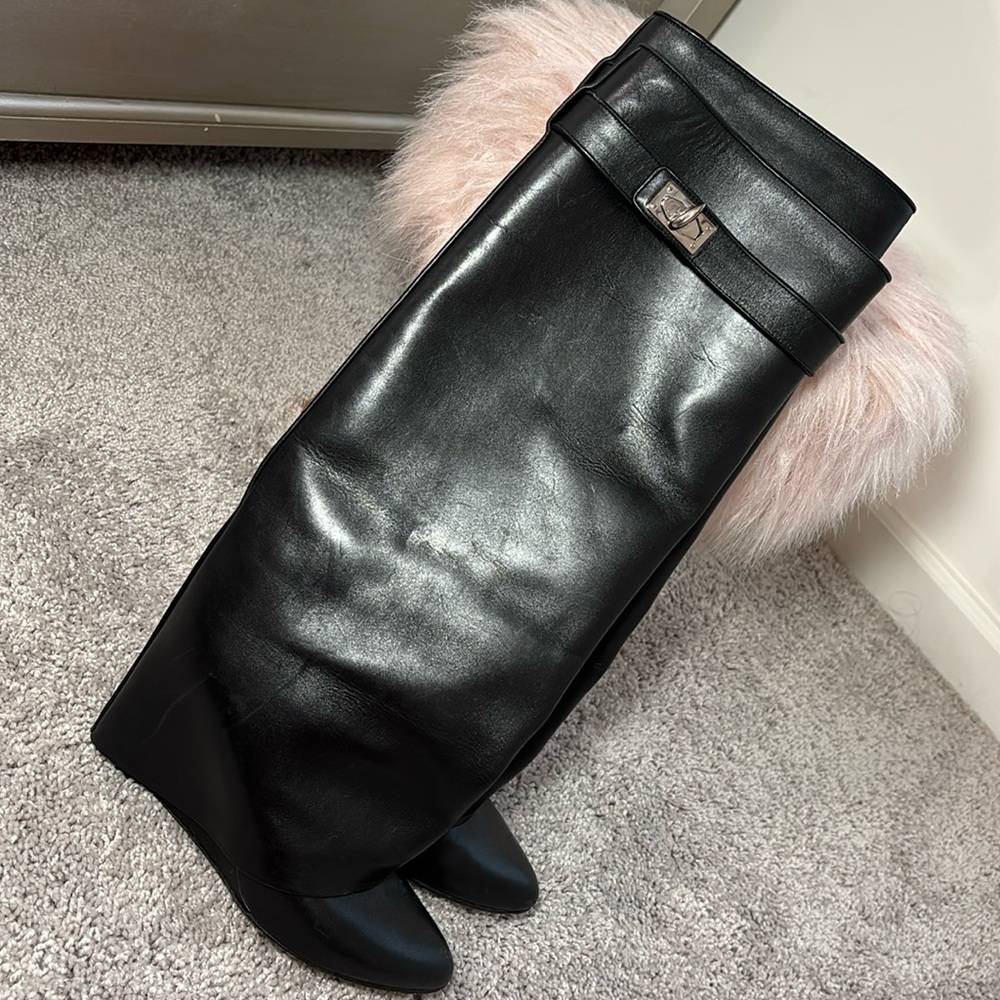 Original Givenchy shark lock boots from 2010
